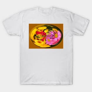 Flowers In A Bubble T-Shirt